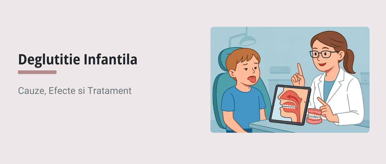 Deglutitia Infantila: Ce Este, Cum Se Corecteaza si Rolul Ortodontului - Articol ortodonție Cluj