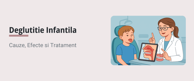 Deglutitia Infantila: Ce Este, Cum Se Corecteaza si Rolul Ortodontului - Articol ortodonție Cluj