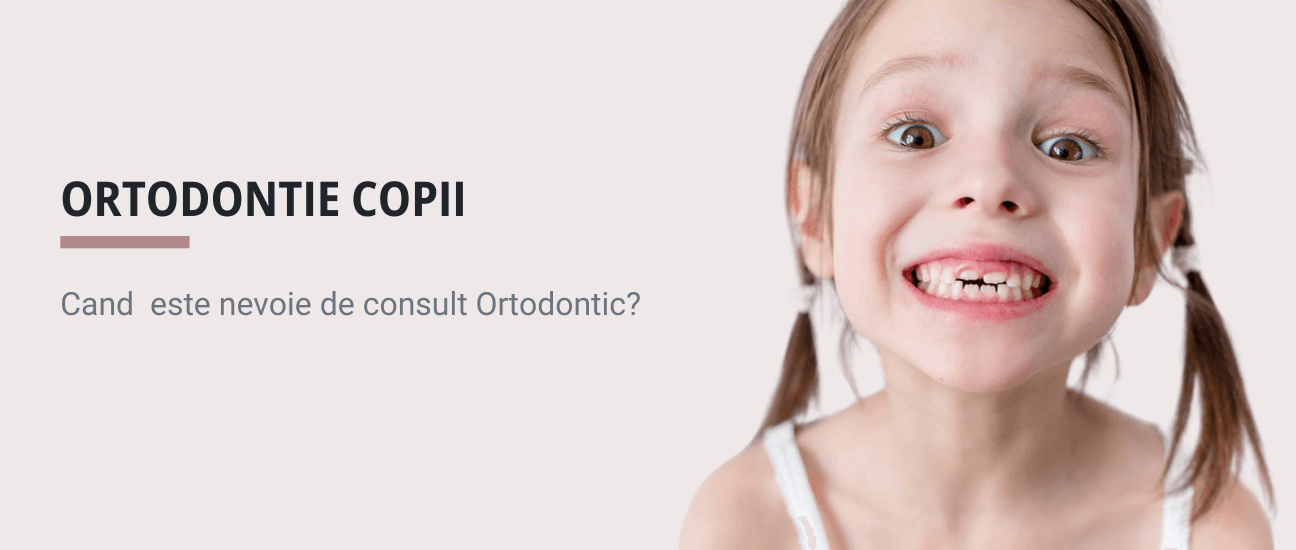 Cand este bine sa aplezi la serviciile de ortodontie copii? - Articol ortodonție Cluj